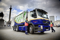 Volvo tests new hybrid refuse truck in London