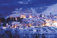 24 hour skiing in snow sure Mont Tremblant 