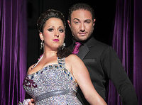Natalie Cassidy rock 'n' rolls out of Strictly Come Dancing