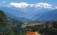 Walking the foothills of Annapurna
