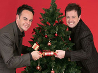 Ant & Dec get festive for ITV