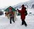 Snowfall at Gulmarg