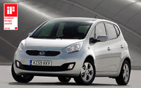 Kia Venga wins design award before it goes on sale