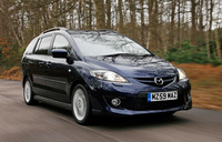 Upgraded Mazda5 on sale 1 January 2010