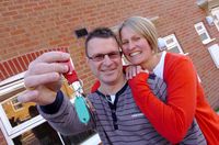 Orbit First Step plays Santa to Rugby couple