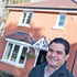 Mr Lyles outside his new home at Cedar Place, Sunbury-on-Thames