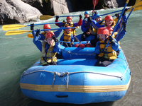 Rafting in New Zealand 