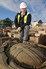 Les Plant, site manager at Redrow’s Vision venture in Devonport