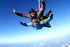 Taylor Wimpey Sales Manager Carolyne Watkinson mid skydive