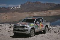 Volkswagen Amarok pick-up takes on Dakar Rally