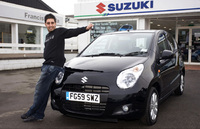 Lucky Suzuki winner starts New Year with new Alto