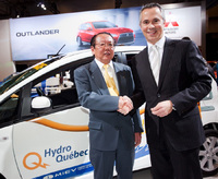 Mitsubishi and Hydro-Quebec partner for electric vehicle project