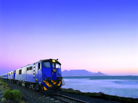 Stylish safari onboard The Blue Train