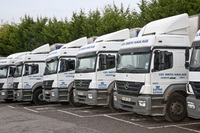 Les Smith Haulage Mercedes-Benz fleet