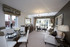 An apartment living room at Cedar Place