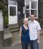 Paula and Graham Smith outside Lingmoor