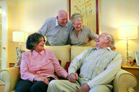 Friends reunited at Highfield Court in Worthing