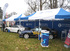 Turbo Dynamics' stand featuring record-breaker Mick Begley's TD-turbocharged car