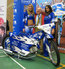 Murray Walker with TD Girls