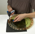 Mosaic glass carver plates