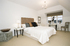 Penthouse bedroom at The Lincombes 