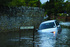 Flooded car