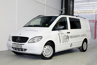 Battery-powered Mercedes-Benz Vito for zero emissions