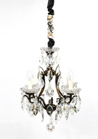 Handmade chain covers for your antique chandelier