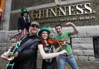 Celebrate St Patrick's Day at Guinness Storehouse