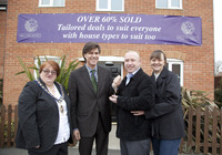 Corby couple win new apartment with Walton Homes