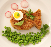 Annabel Karmel makes salmon fishcakes for kids