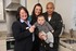 Clare Spencer, Craig Martindale and baby Rudi with Senior Sales Executive Carole