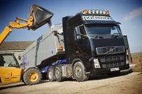 Volvo FH bulk tipper gets fuel miser prize