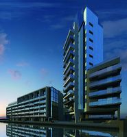 Sleek waterside apartments for Limehouse