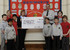 The teachers and pupils at Dan Y Graig thank Taylor Wimpey for its 'giant' sponsorship