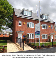 Bolton show home for sale with a host of extras