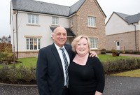 Couple trade up with part exchange in Aberuthven