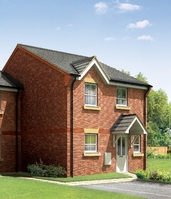 New canalside homes in Moston
