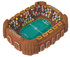 Stadium cake