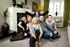 Miller Homes’ sales adviser Jo Isherwood with some of her previous happy residents.