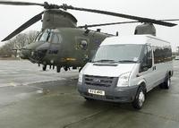 RAF chooses latest Ford Transit minibus