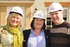 Jacqui and Paul Nolan with Sales Executive Carol at The Romans
