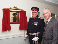 Captain David Younger officially opens Venlaw View