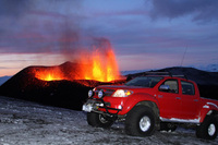 Toyota conquers the volcano that emptied the skies