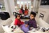 Noel and Niluma with their family, front to back and left to right; Rochelle (5), Dillon (8), Samara (3), Noel and Niluma.
