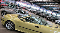 Spectacular convertibles at Blackbushe