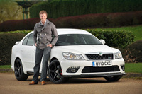 Sporty Octavia vRS for Skoda UK’s sports star Wilks