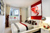 Show apartment's master bedroom