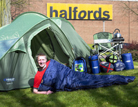 Halford’s tester looks forward to sleeping on the job