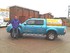 Ben Spink with the Support Vehicle, supplied by Imperial Commercials of Grimsby.